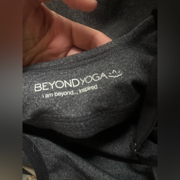 Beyond Yoga Charcoal Gray Black Spacedye Move It Tank Dress size XS - Picture 5 of 6